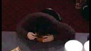 Will gets Janelle to try his ketchup soup