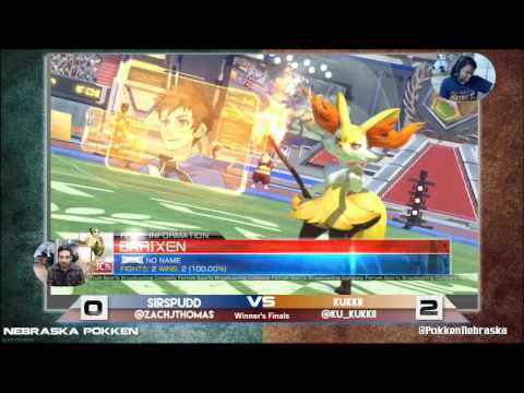 SirSpudd vs Kukkii - Pokken at Sparta - 11/15/16