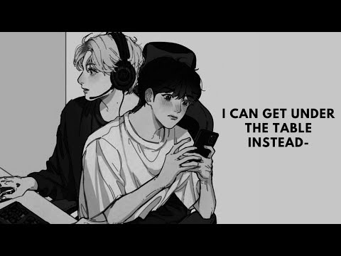 m4m - cute boyfriend wants to sit on your lap while you work (fluff)(asmr)
