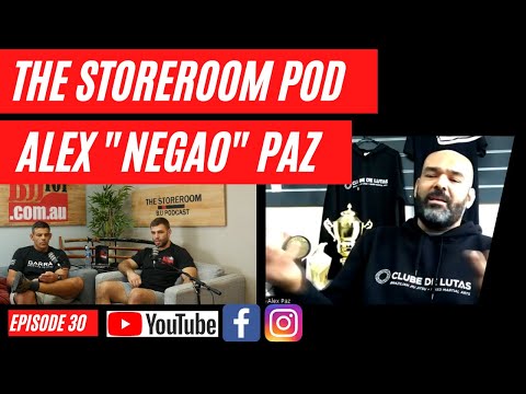 THE BJJ101 STOREROOM PODCAST – Episode 30 – Alex “Negao” Paz
