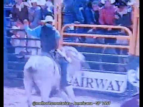 🇧🇷 Allan Moraes x Urso Branco - Rodeio de Americana 1997 #rodeio #rodeo