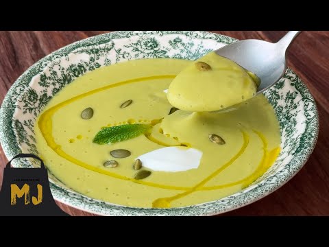 Crema fría de calabacín: cremosa y refrescante