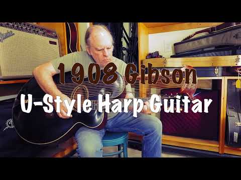 Gibson U-Style Harp Guitar / 1908 / The Shape of Things to Come? image 24