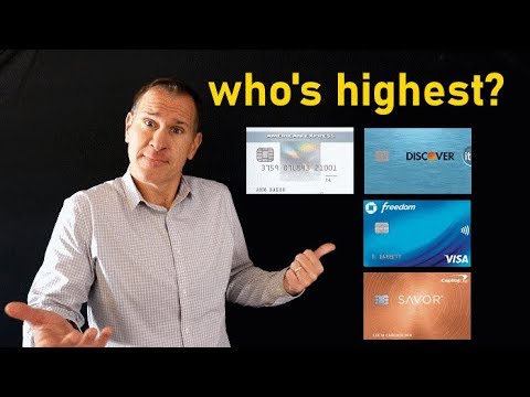 Which credit card companies give highest credit limits?