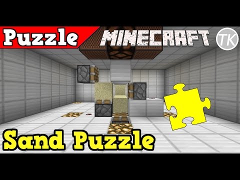 Insane Redstone Sand Puzzle! TrackKing25 Rocks Minecraft!