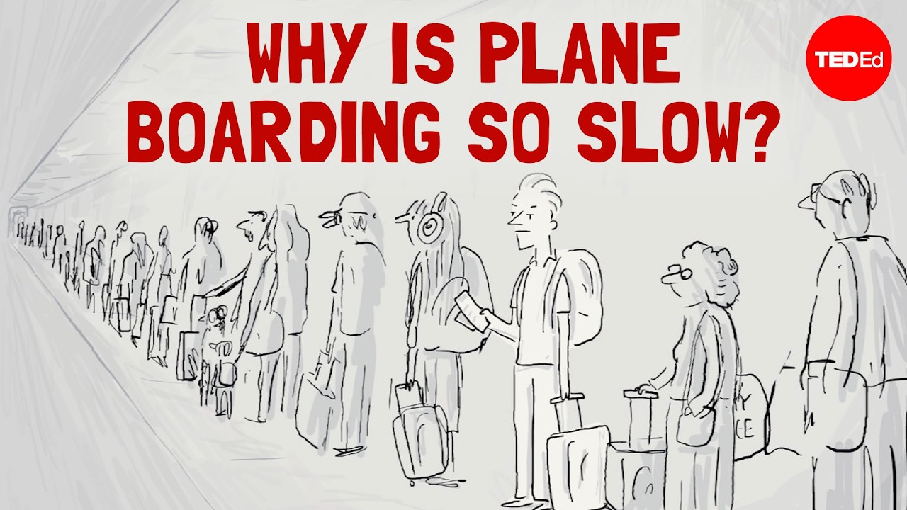 The fastest way to board a plane, according to mathematics - Rachel Yang
