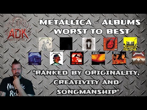 Metallica's Album's Ranked Worst to Best with ADK's Dave Does