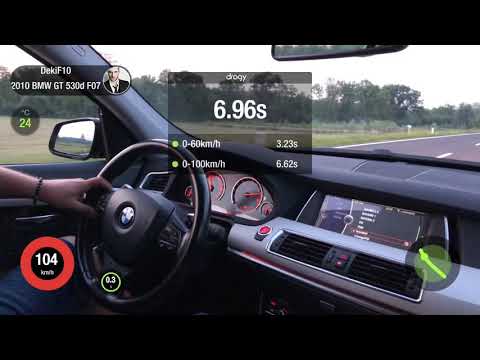 Bmw 530d GT F07 Dragy 0-100