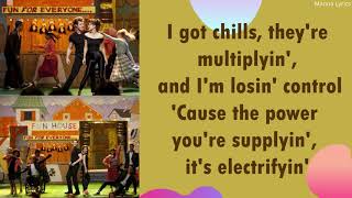 You're The One That I Want ~ Glee (Lyric Video)