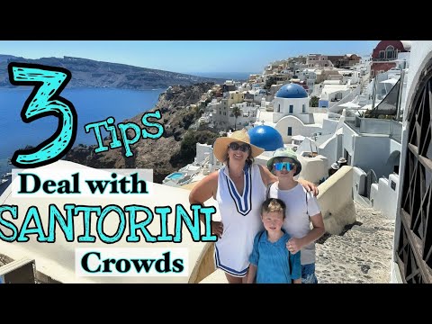 AVOID CROWDS in SANTORINI - Criuise stop tips!