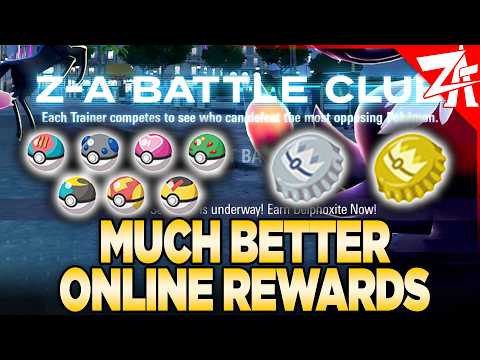 New Update Makes Rewards Better Than Ever! Pokémon Legends Z-A