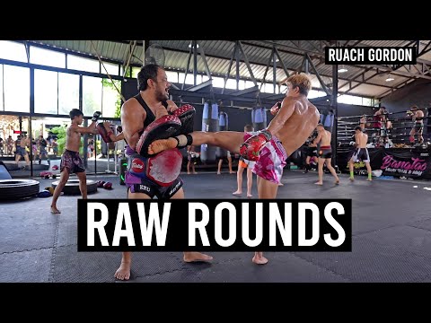 Raw Rounds: Ruach Gordon Muay Thai Pad Work
