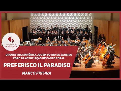 Preferisco il paradiso - Marco Frisina - Sala Cecília Meireles #Frisina