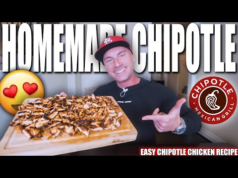 HOW TO MEAL PREP CHIPOTLE'S CHICKEN AT HOME | The Easiest Method