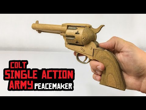 DIY Cardboard Toy | Western Cowboy - Free Templates