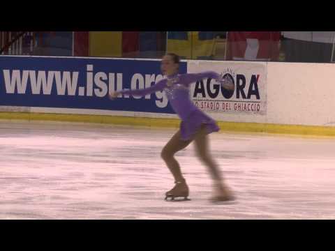 18 Brooklee HAN (AUS) - ISU JGP Trofeo W.Lombardi 2011 Junior Ladies Free Skating