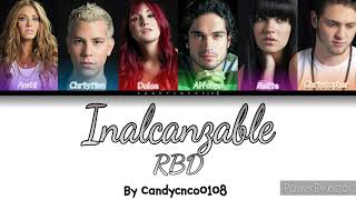 Inalcanzable RBD - Letra/Tradução
