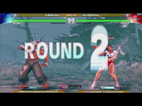 Elements Fighting Game Challenge #2 - WS - Air vs KyleP