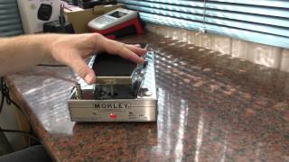 Video thumbnail for Morley Vintage VBO Pedal repaired. by Trevs Shed