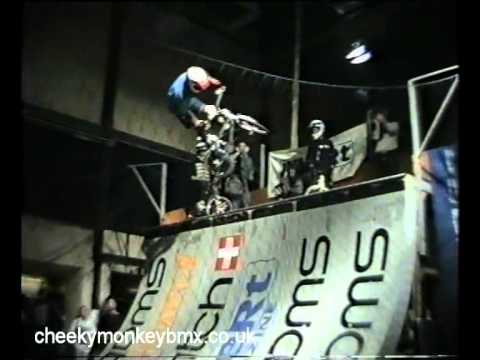 Jamie Bestwick 1st Run - Mansfield KOV King of Vert UK BMX Competition, 1990