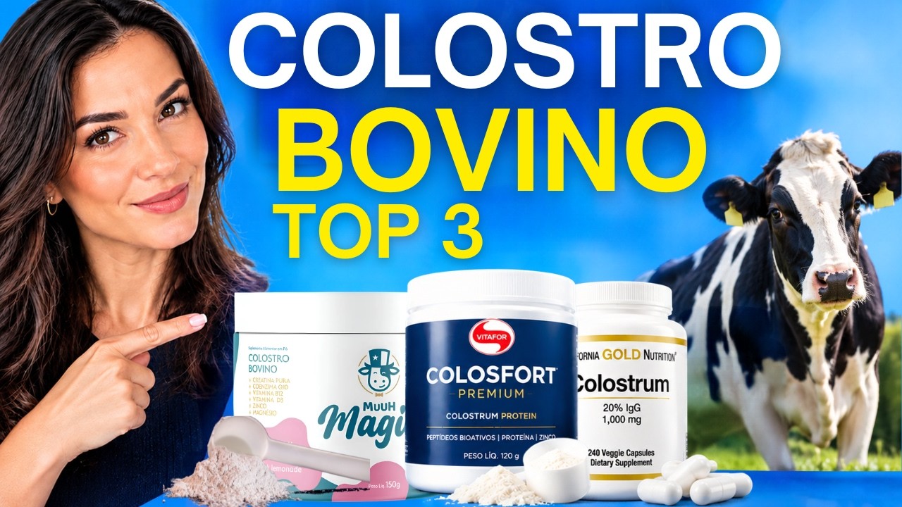 Miniatura da avaliação em vídeo de Colostrum Black Skull 60 Tabletes