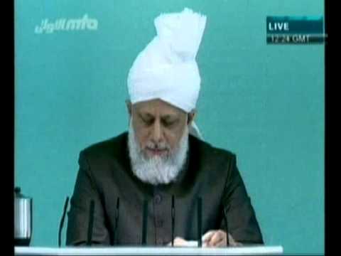 Mahmood Ahmed Shad sb's Zikr e Kheir in Friday Sermon 07-09-2010