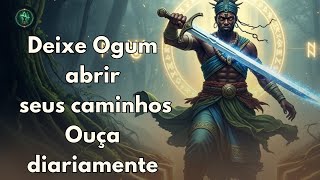OGUM ABRE CAMINHOS | Música Espiritual com Tambores | Proteção e Abertura de Caminhos 🌿⚔️