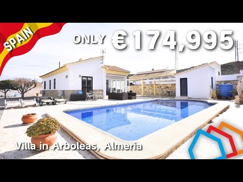 Villa Tranquilidad - Stunning 2-Bed Villa for Sale in Arboleas, Spain| Dream Home with Pool & views!
