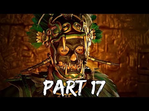 SHADOW OF THE TOMB RAIDER Walkthrough Gameplay Part 17 - SERPENT GUARD (PS4) South African