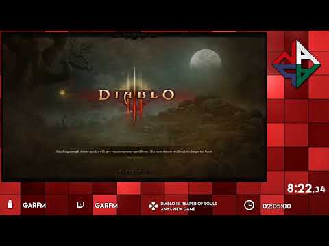 ARPGME 2017 - Diablo III: Reaper of Souls Any% New Game by Garfm
