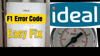 How To Increase Pressure Ideal Logic - Ideal Logic F1 Code Repair