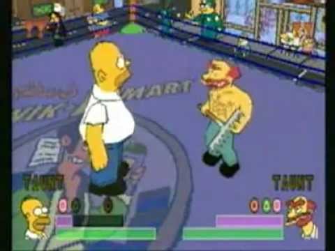 trucos de the simpsons wrestling playstation 1