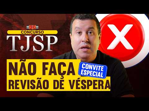 Semana de Revisão para o Concurso de Escrevente do TJSP 2025 🔥