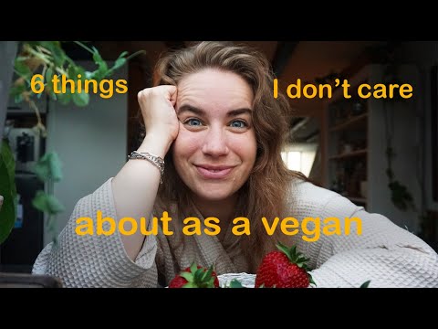 6 controversial things I don't care about as a vegan // imperfect and realistic goals