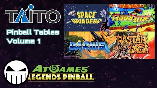 A Look At Taito Pinball Tables Volume 1
