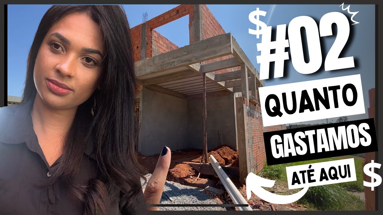 QUANTO GASTAMOS ATÉ AQUI ? TODOS OS VALORES ATÉ AQUI | Sobrado 180m2 | Obra | Construção