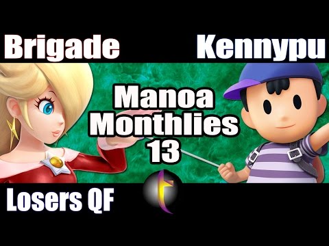 MM13 Singles: SSB Wii U - LQF - Brigade vs Kennypu