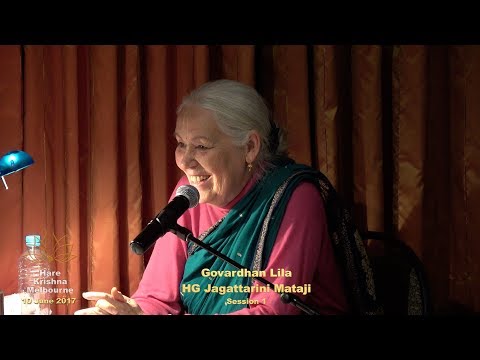 Govardhan Lila Pt 1 - HG Jagattarini Mataji