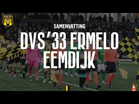 Last home match of 2025 won big | DVS'33 Ermelo - Eemdijk
