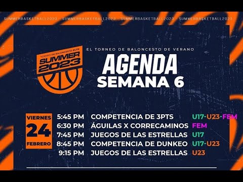 SUMMER LEAGUE AGUILAS VS CORRECAMINOS