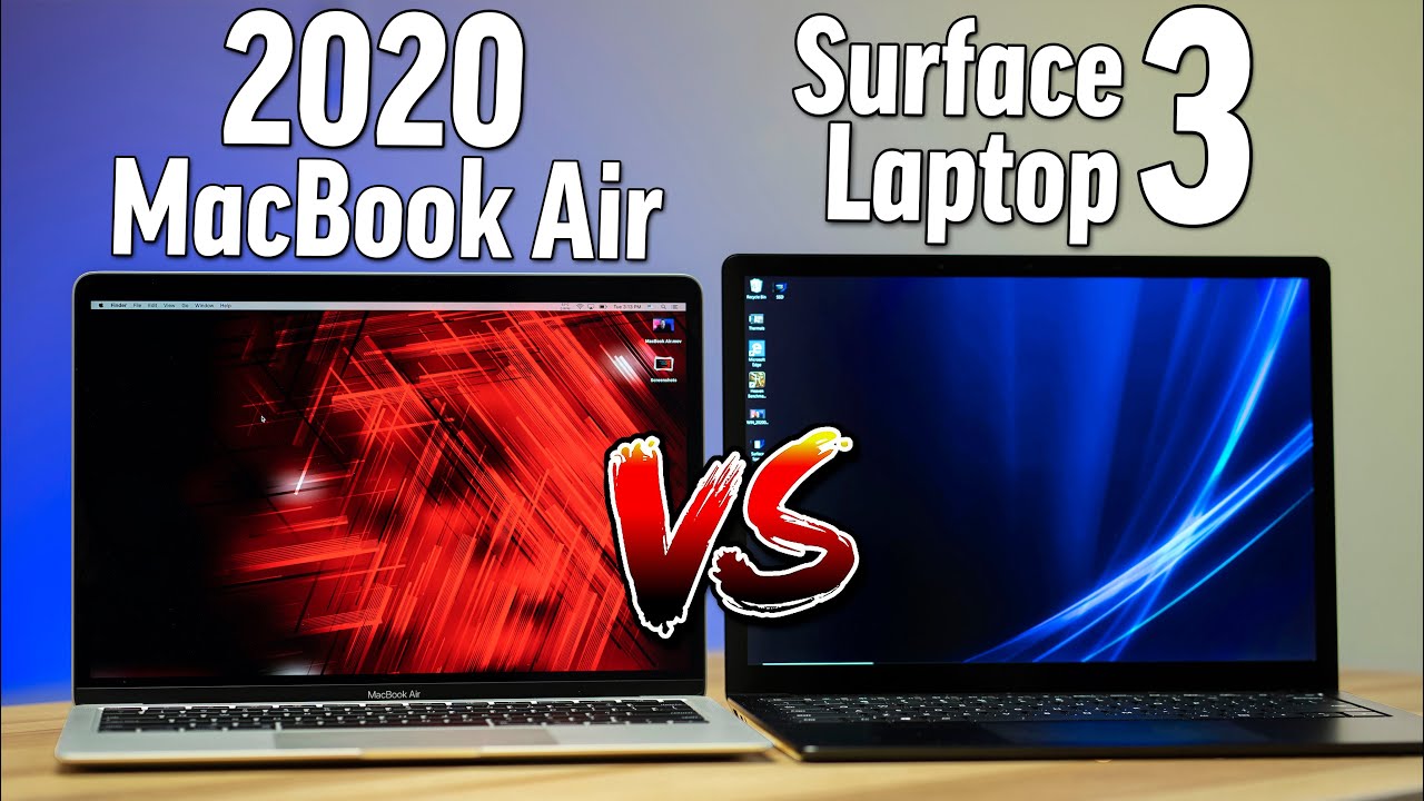 2020 MacBook Air vs Surface Laptop 3 - Better than a Mac?