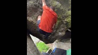 Video thumbnail of Wedged in the Meadow. Lincoln Lake