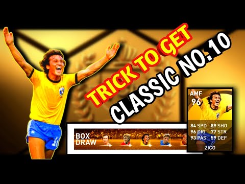 Trick To Get Classic No 10 Zico 🔥 Legendary Moment ❤️💯