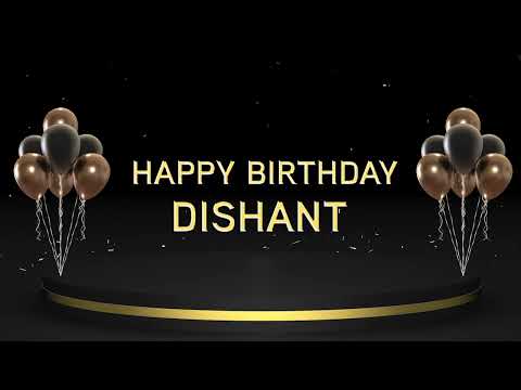 Wish you a very Happy Birthday Dishant