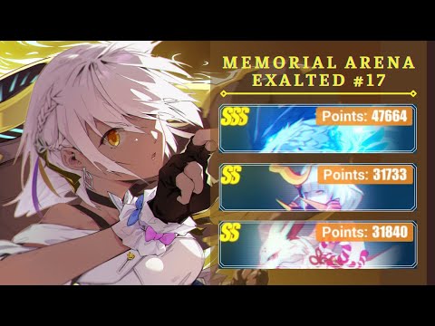 【HI3 SEA】EX - Memorial Arena - Andrius(47664) v5.3, Doom(31733), Hellmaru(31840) - ALL [111237]