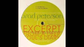 Brad Peterson - All I See Is Luv