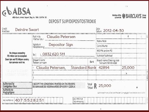 Gr. 8 EBW: Die depositostrokie