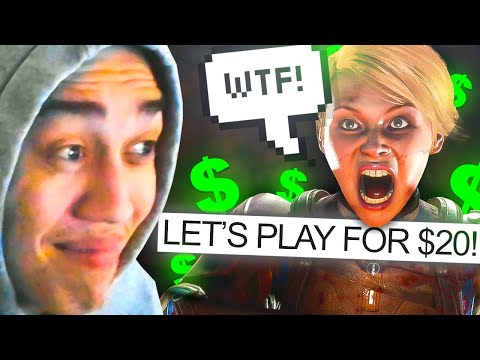 Acting Like a NEW PLAYER then MONEY MATCHING on Mortal Kombat 11!