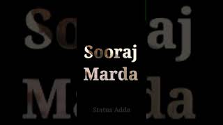 Eh Hawa Mardi Sooraj Marda Lyrics WhatsApp Status 