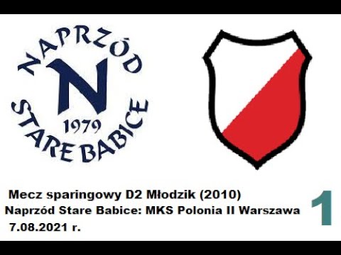 Naprzód Stare Babice : MKS Polonia II Warszawa I połowa 1/2